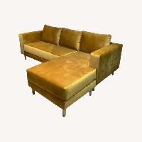 Sabai The Essential Sectional Mustard