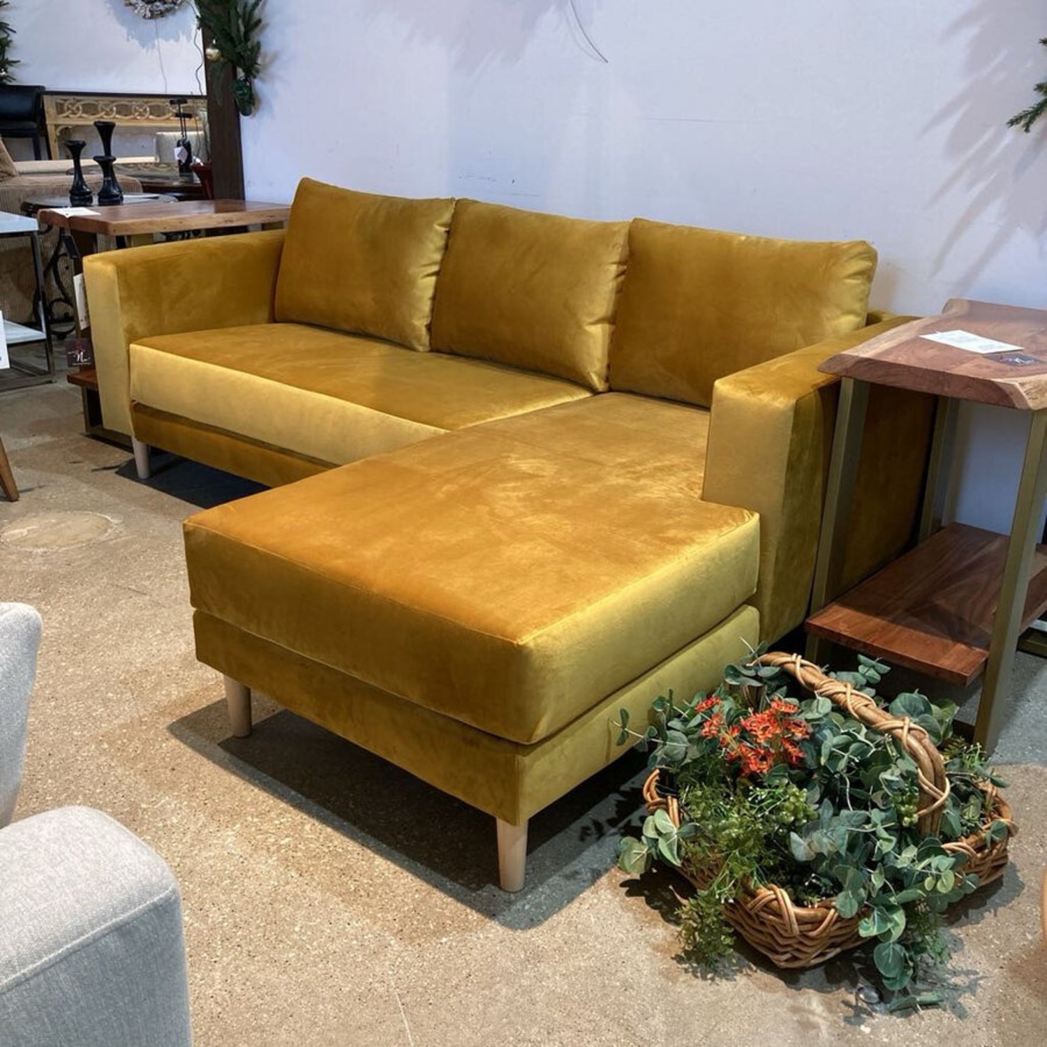 Sabai The Essential Sectional Mustard - image-2