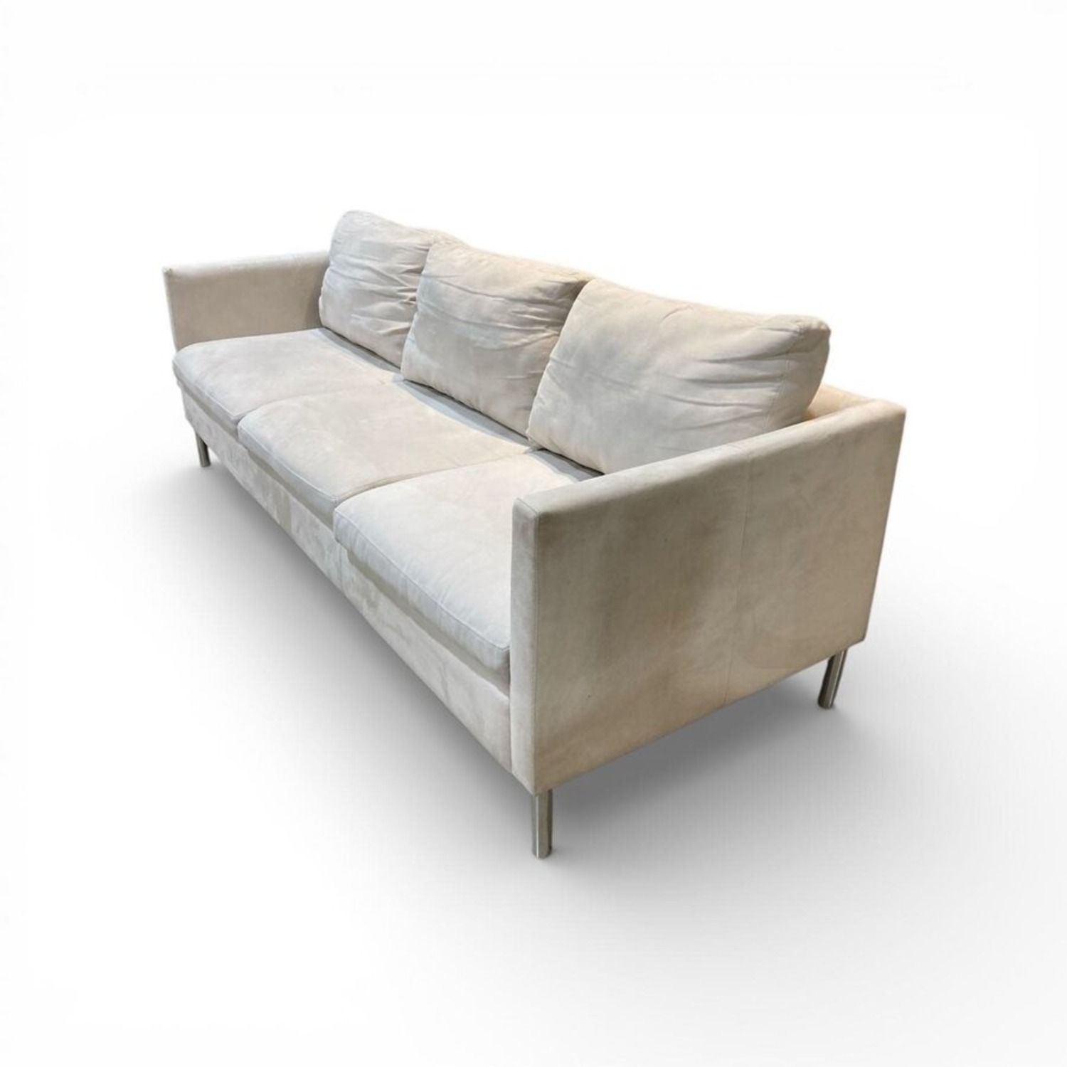 Track Arm 3-Seat Sofa Ivory - image-1