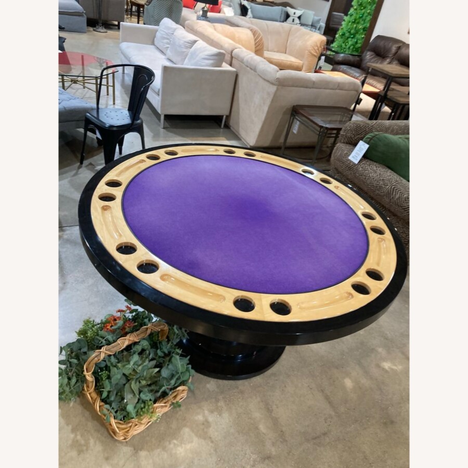 Custom Maple Poker Table Furniture - image-10