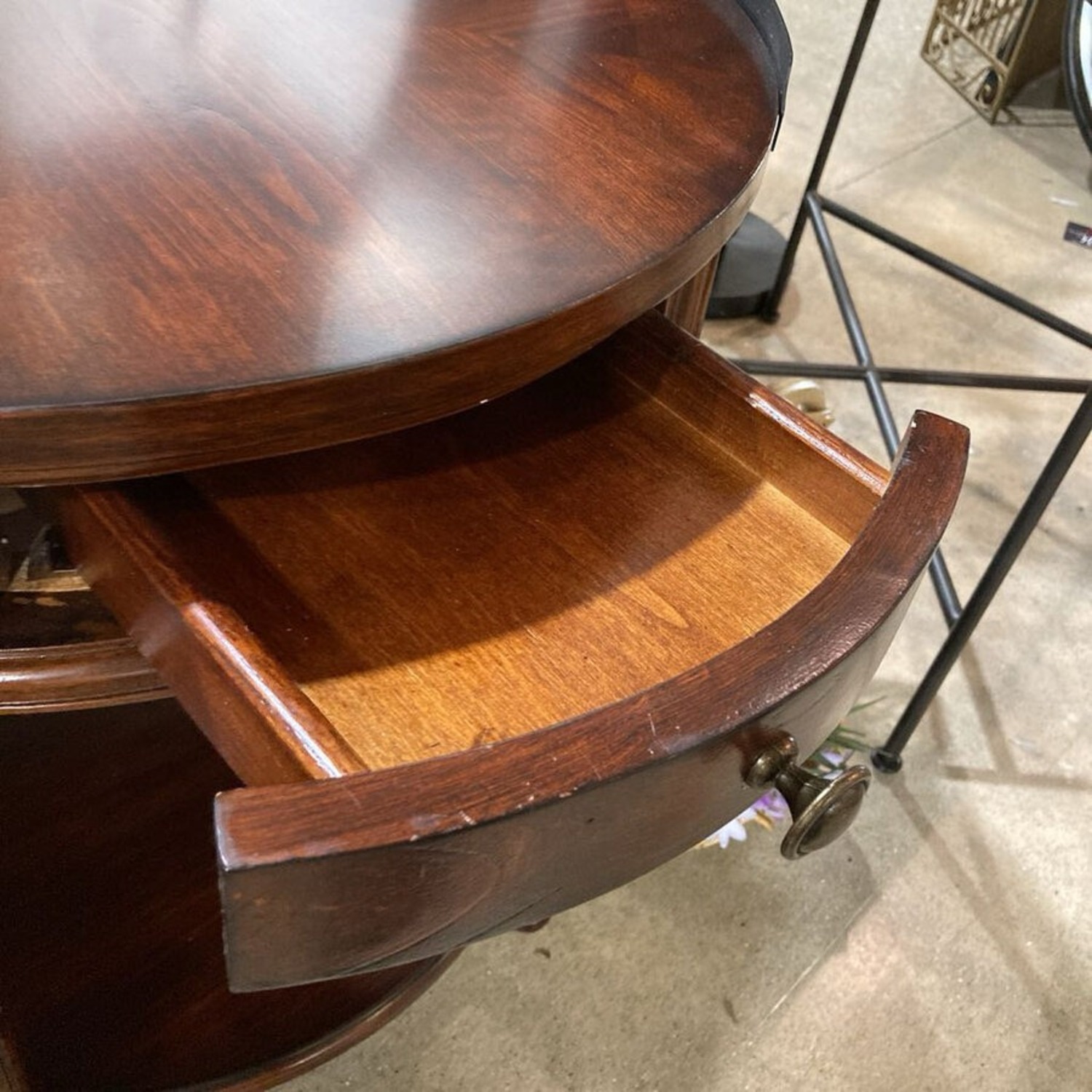 Sampson 1-Drawer Side Table Plantation Cherry - image-5