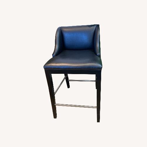 Used Metro Faux Leather Counter Height Bar for sale on AptDeco