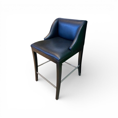 Used Metro Faux Leather Counter Height Bar for sale on AptDeco