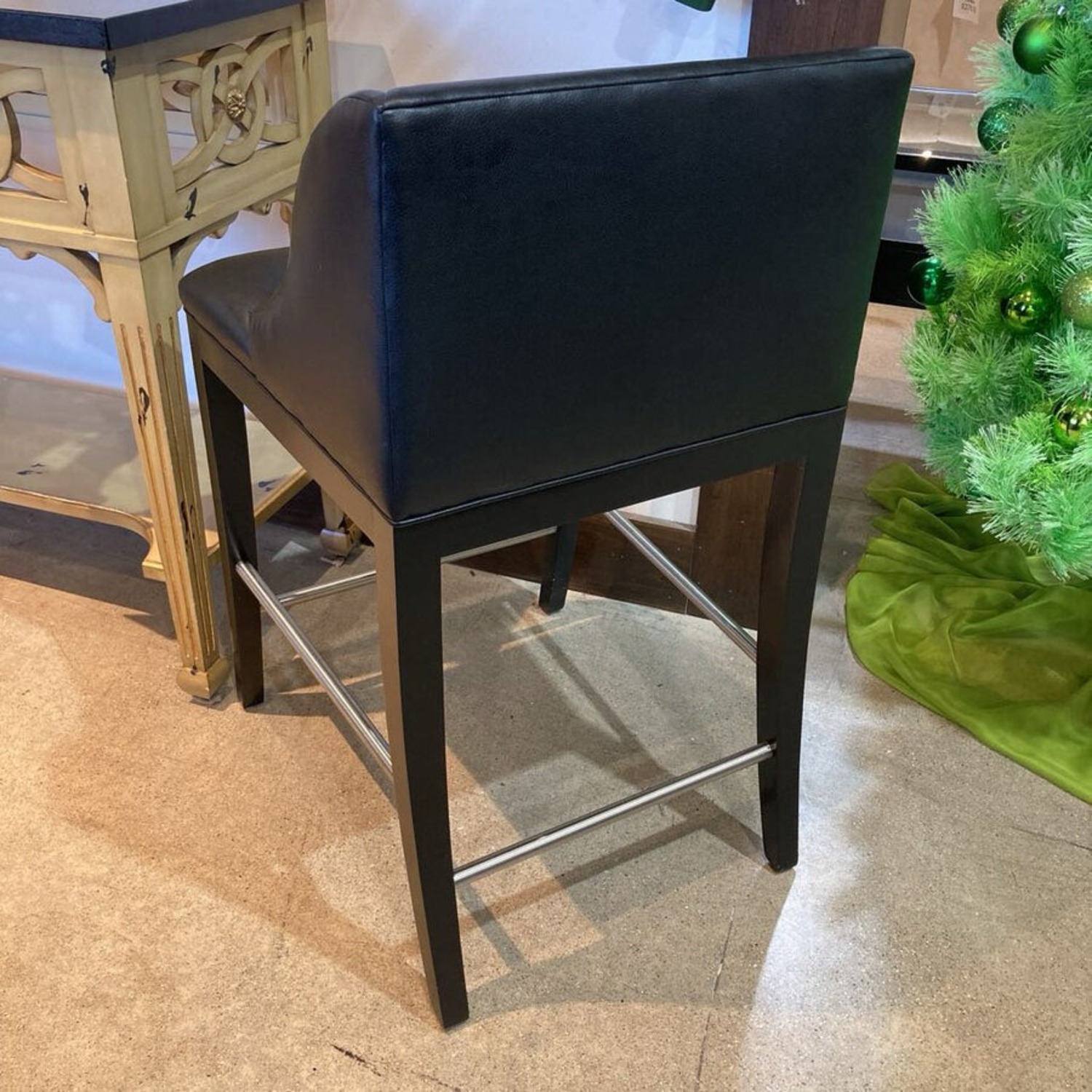 Metro Faux Leather Counter Height Bar - image-8