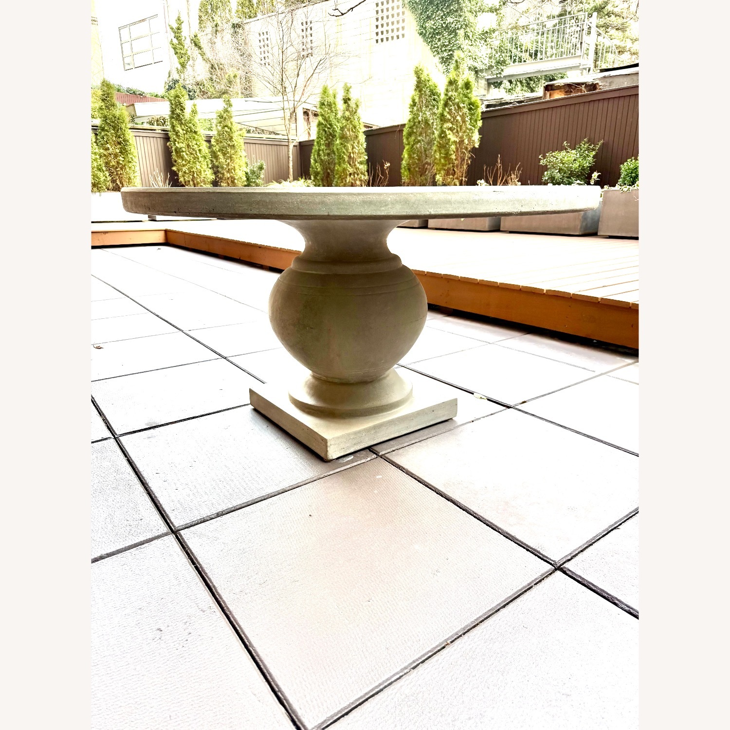 Serena & Lily Round Terrace Stone Dining Table - image-3