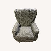Light Gray Fabric Recliner