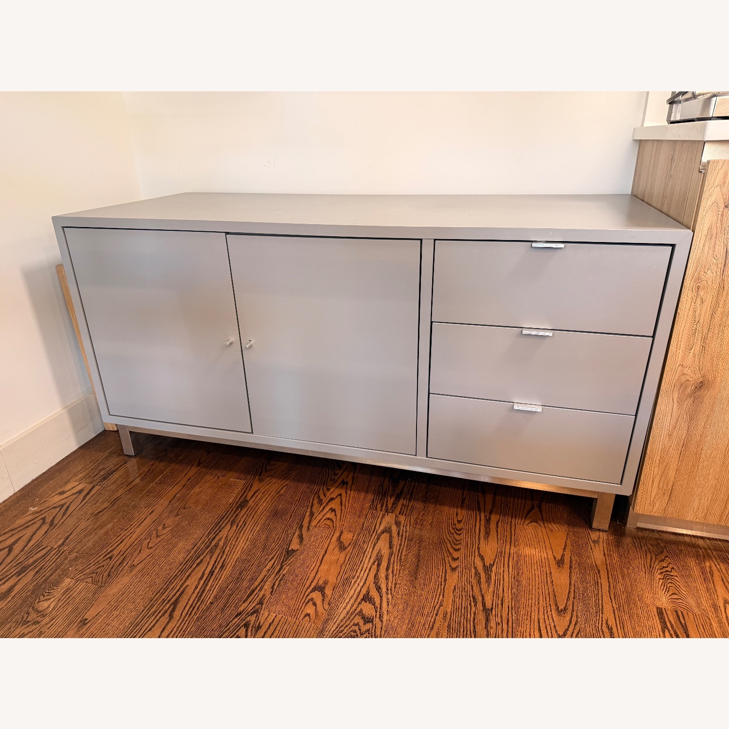 Room & Board Taupe MDF Sideboard - image-3