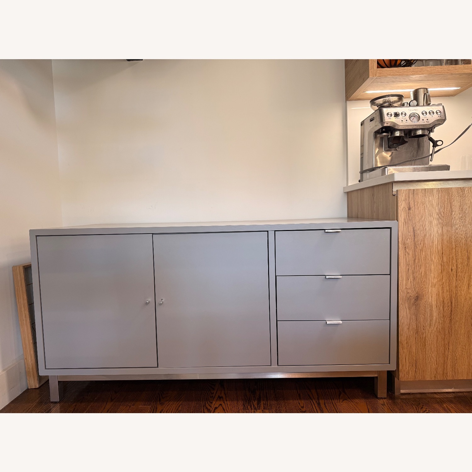 Room & Board Taupe MDF Sideboard - image-4