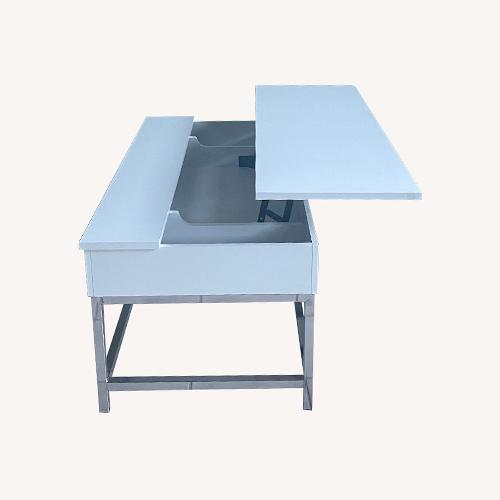 Used Lift-top Coffee Table White for sale on AptDeco
