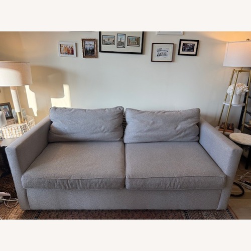 Used West Elm Gray Harris Sleeper Sofa for sale on AptDeco