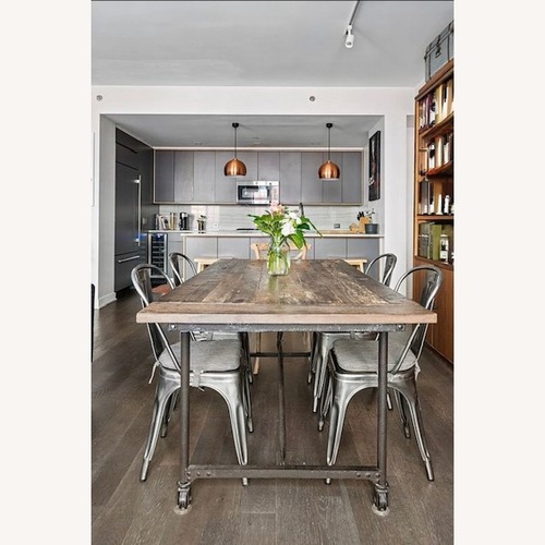 Used Restoration Hardware Flatiron Dining Table for sale on AptDeco