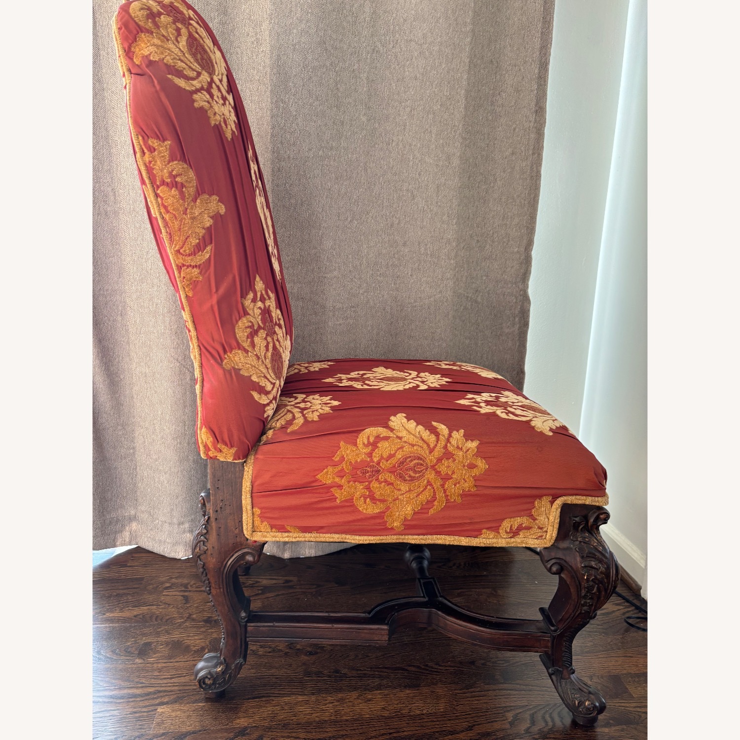 Taylor Made Custom Furniture Silk Dining Chairs - image-4