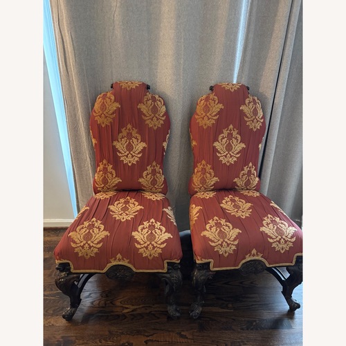 Used Taylor Made Custom Furniture Silk Dining Chairs for sale on AptDeco