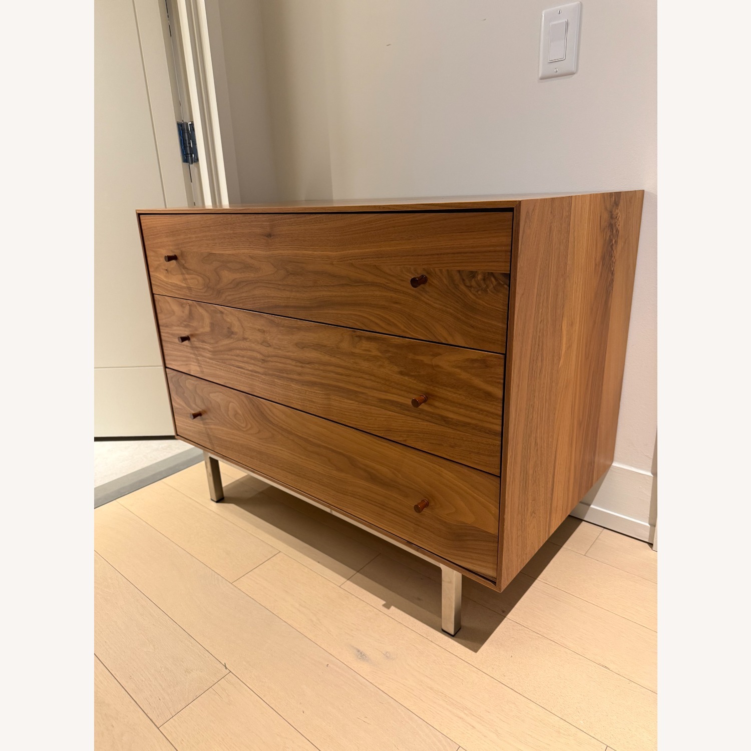 Room & Board Walnut Wood (Hudson) Dresser - image-1