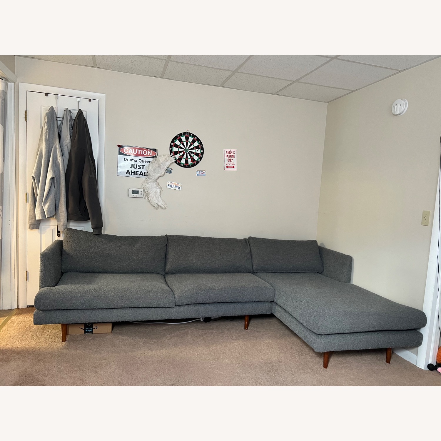 Light Gray 3+ Piece Sectional - image-4