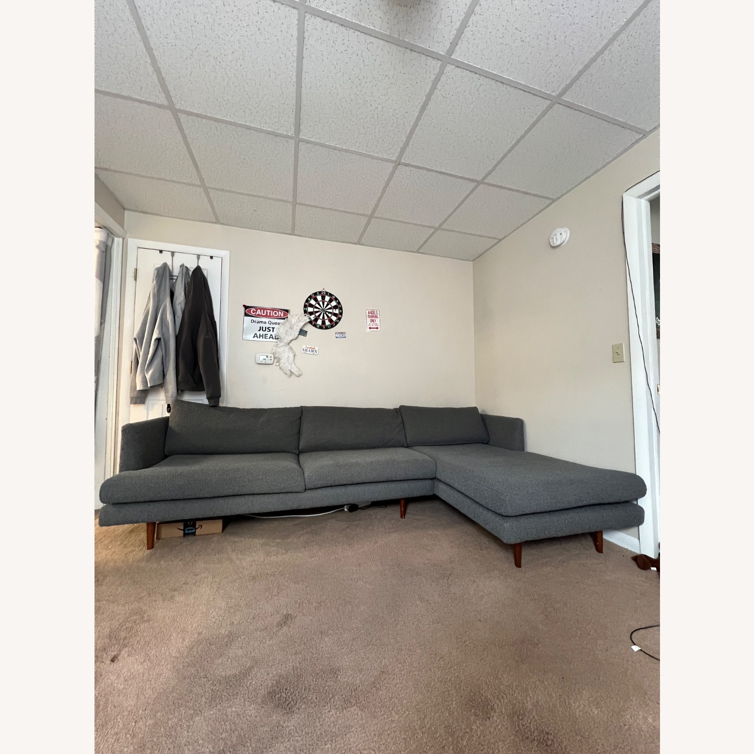 Light Gray 3+ Piece Sectional - image-2