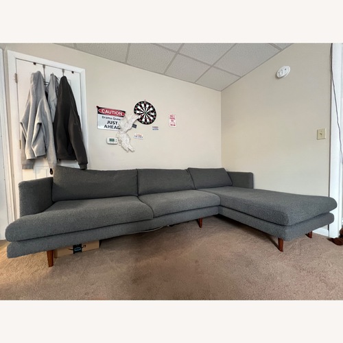 Used Light Gray 3+ Piece Sectional for sale on AptDeco