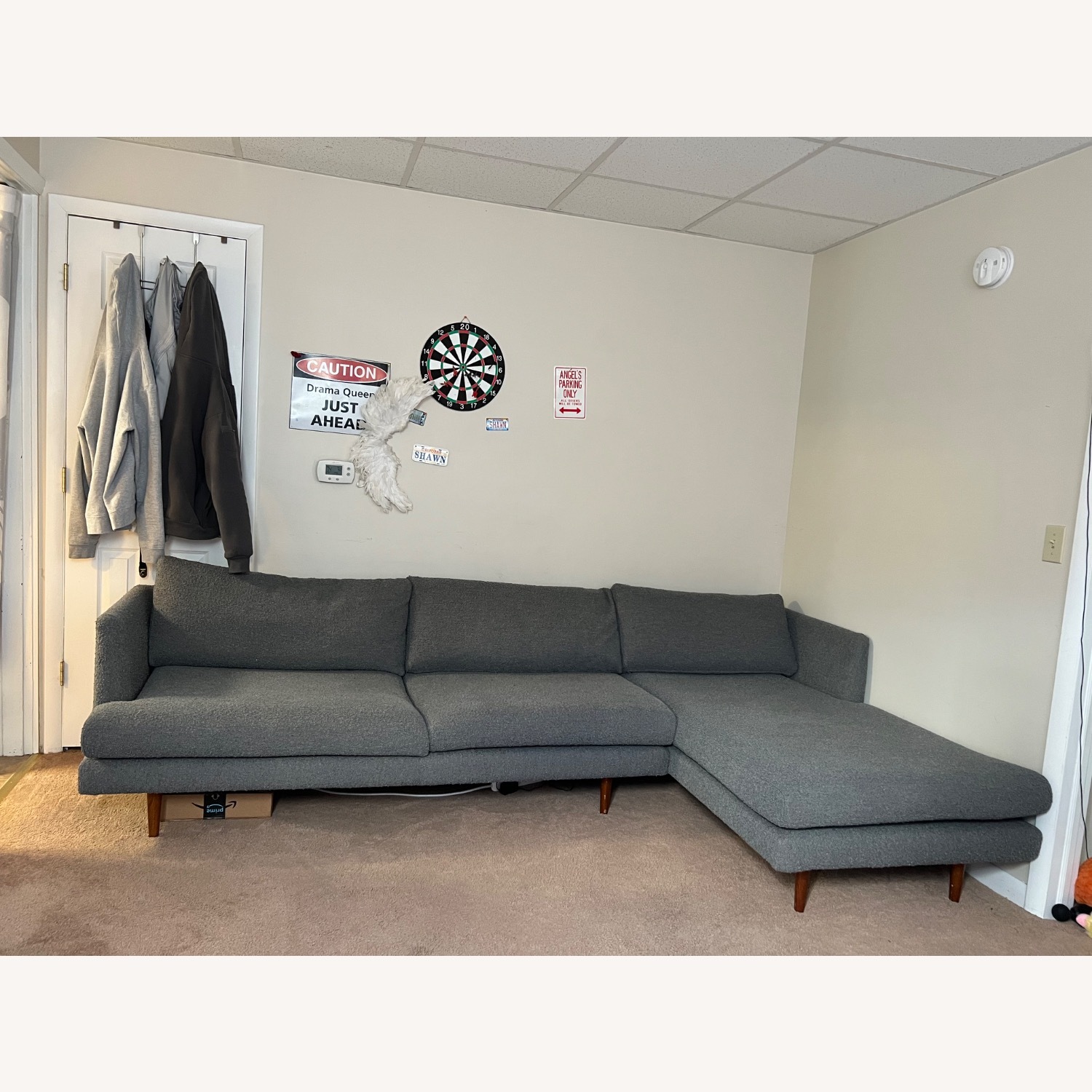 Light Gray 3+ Piece Sectional - image-3