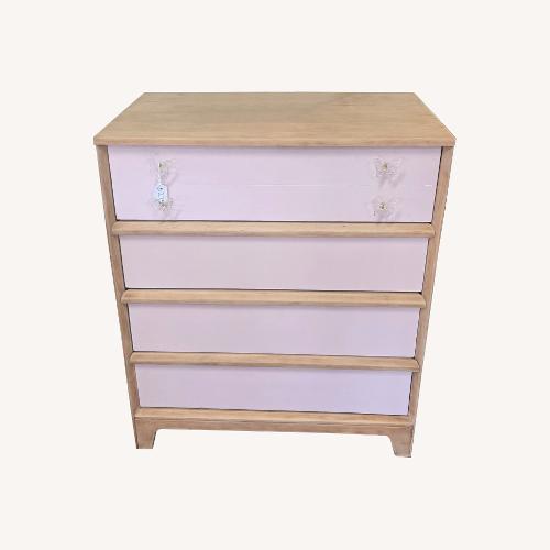 Used Pink Wood Dresser for sale on AptDeco
