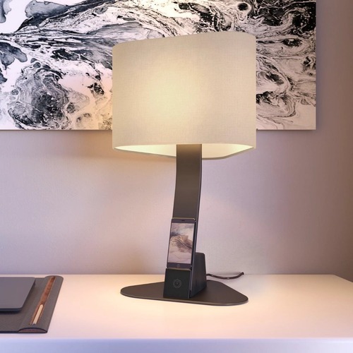 Used Brooklyn AURA Desk Light w Wireless Charging for sale on AptDeco