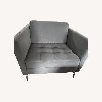 BoConcept Osaka Mid Gray Armchair