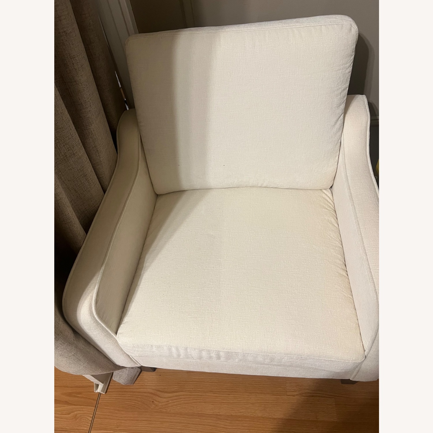 White Accent Chair - image-4