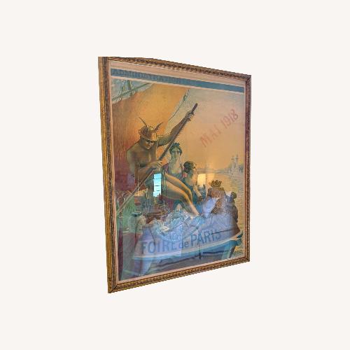 Used   French Trade  Poster Lithograph for sale on AptDeco