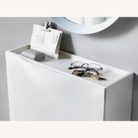 IKEA Trones White Plastic Wall Shelf - Set of 4