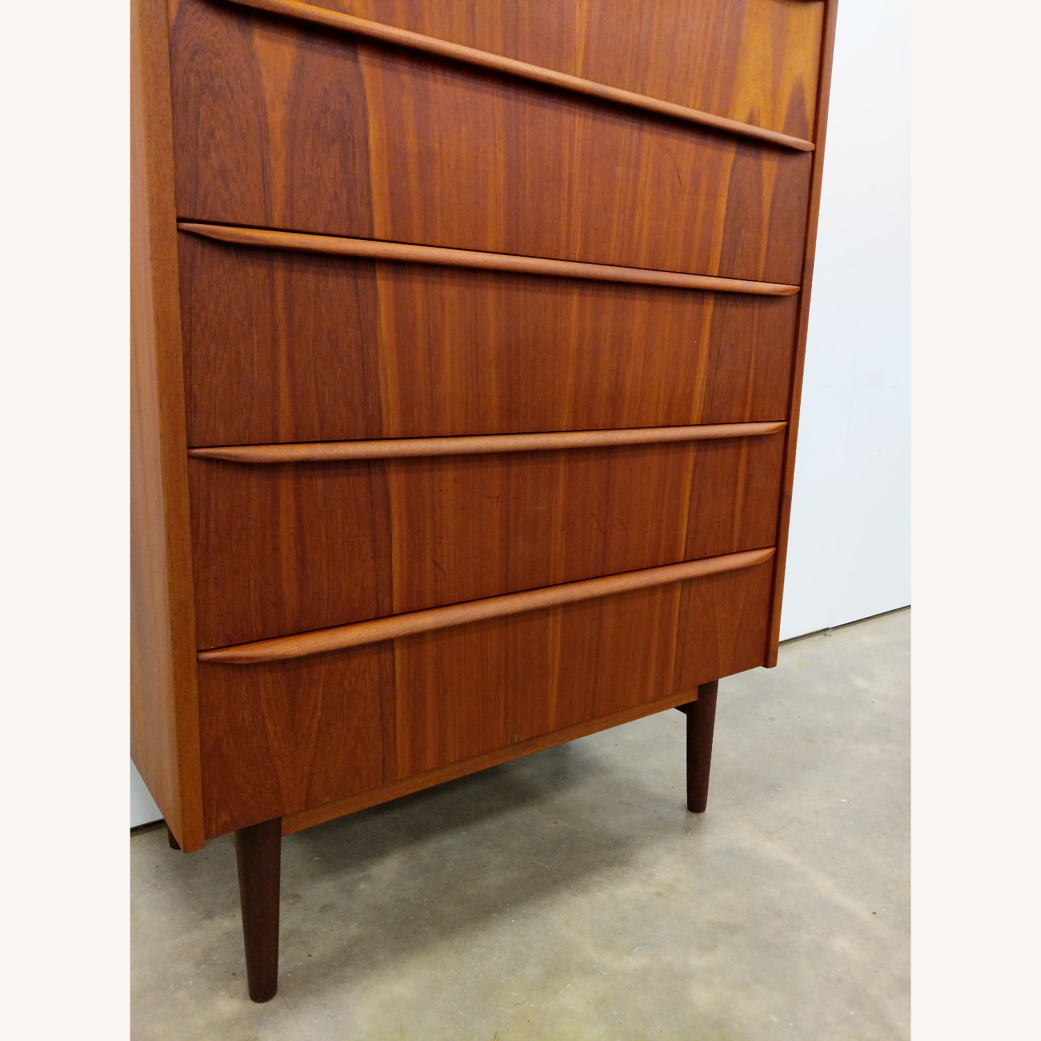 Vintage Danish Modern Teak Dresser - image-7
