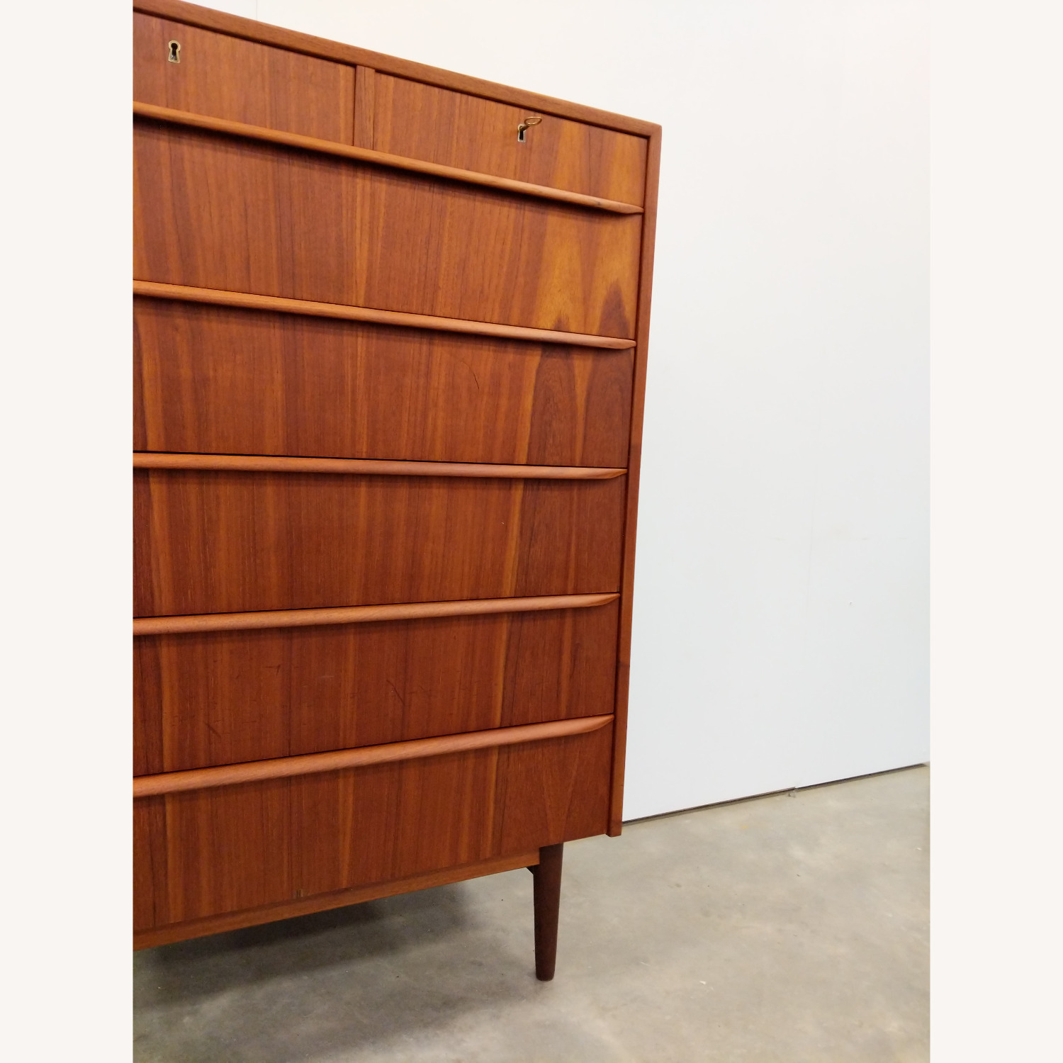 Vintage Danish Modern Teak Dresser - image-6