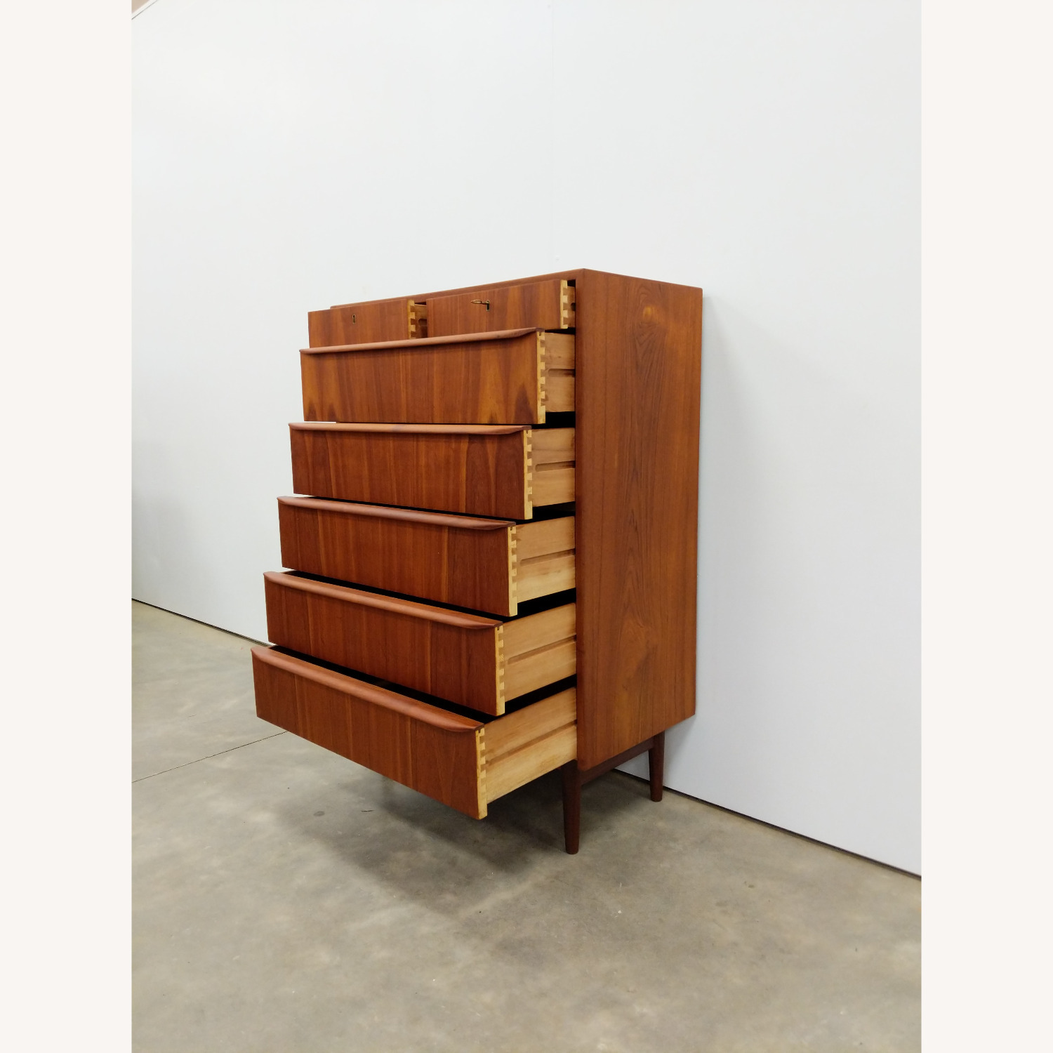 Vintage Danish Modern Teak Dresser - image-3