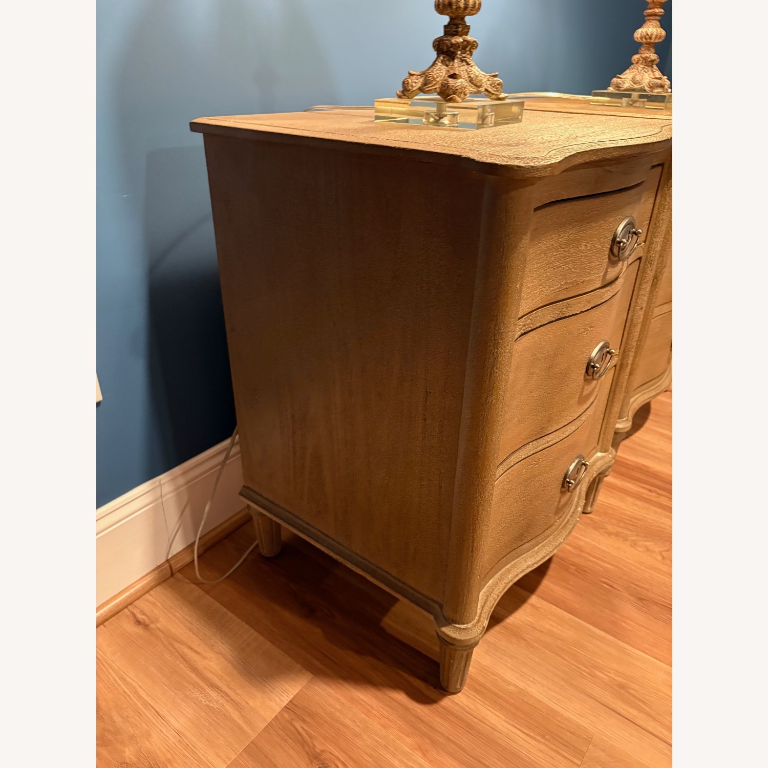 Restoration Hardware Empire Rosette Nightstands - image-4