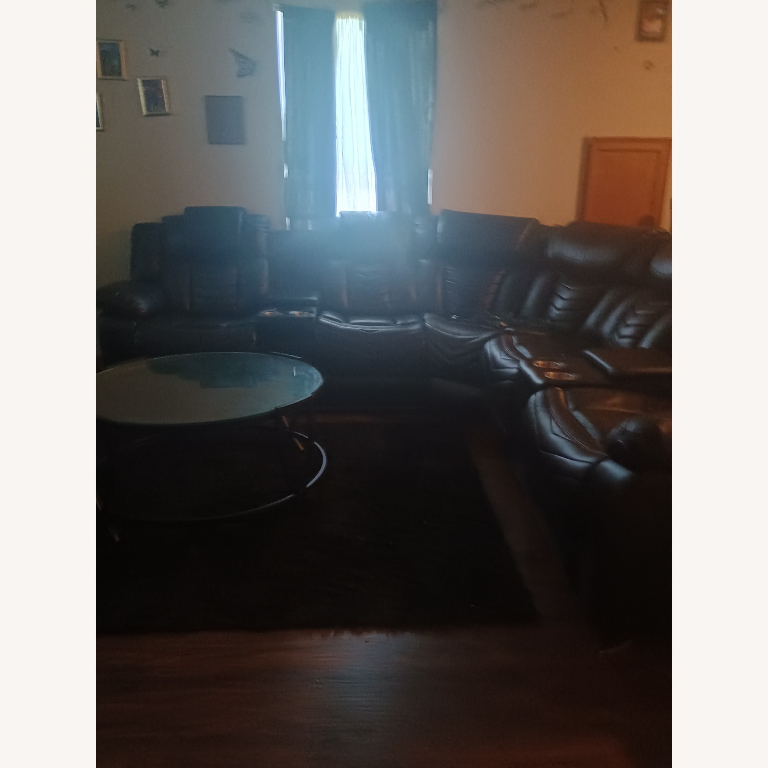 Leather Sectional Couch  - image-2