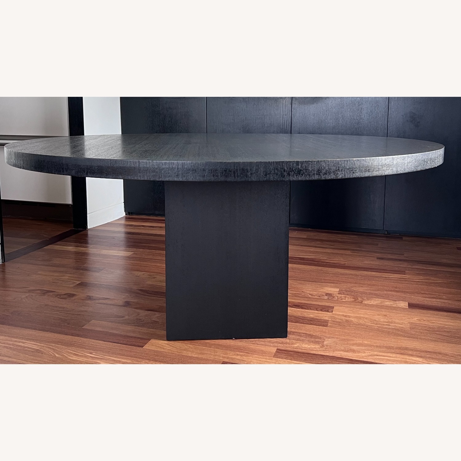 Armani Casa Blackened Wood Dining Table - image-1