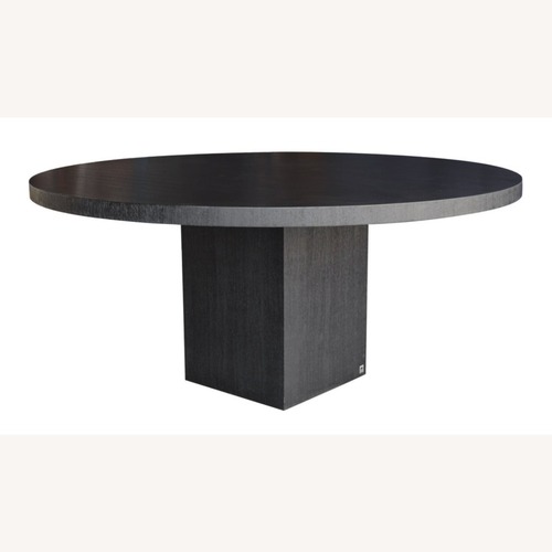 Used Armani Casa Blackened Wood Dining Table for sale on AptDeco