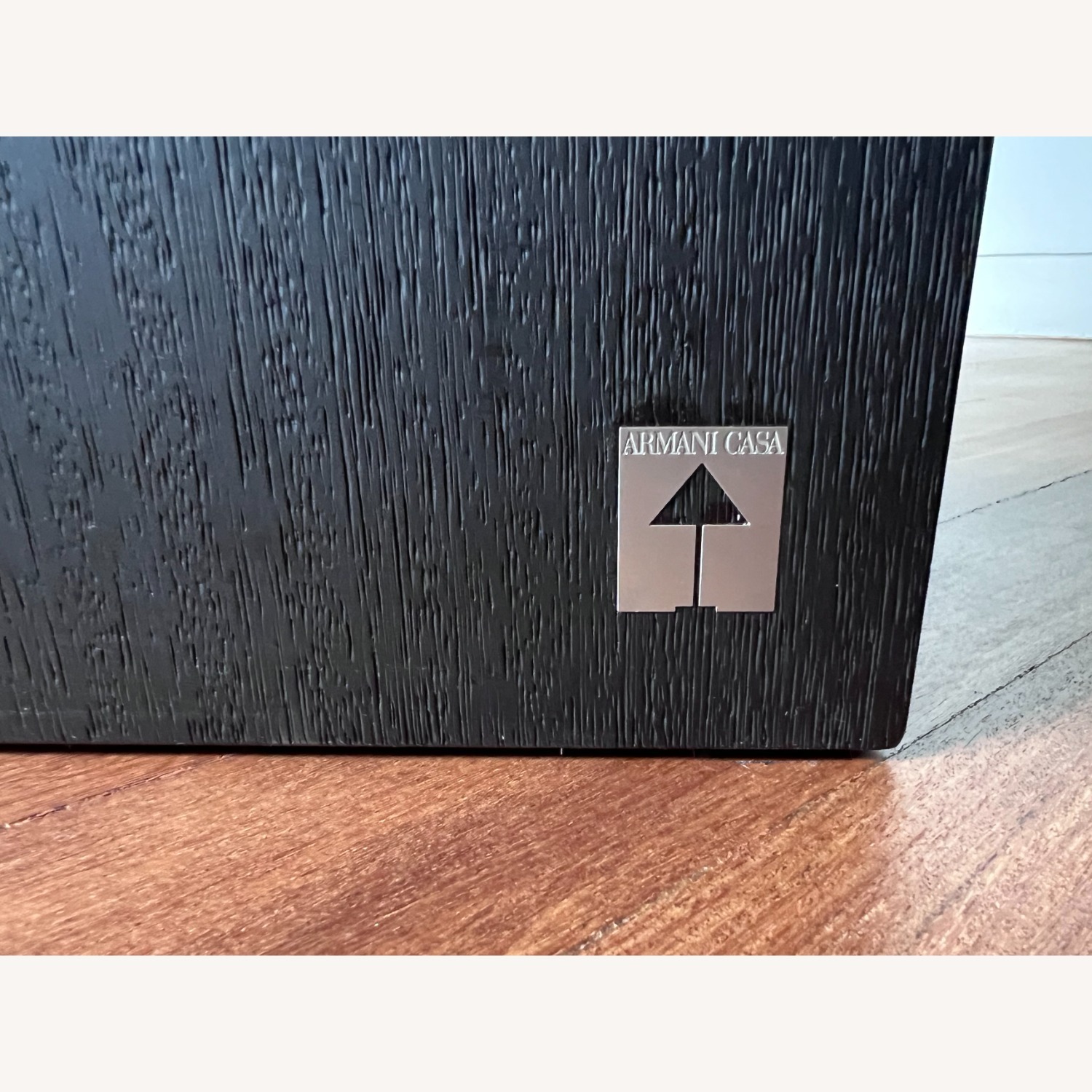 Armani Casa Blackened Wood Dining Table - image-5