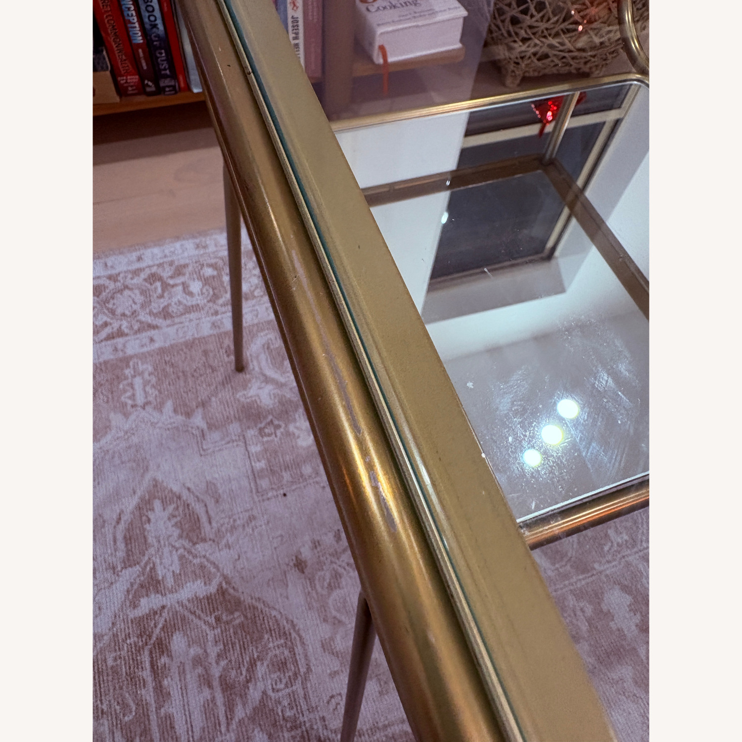 West Elm Curved Terrace Nightstand Side Table - image-6