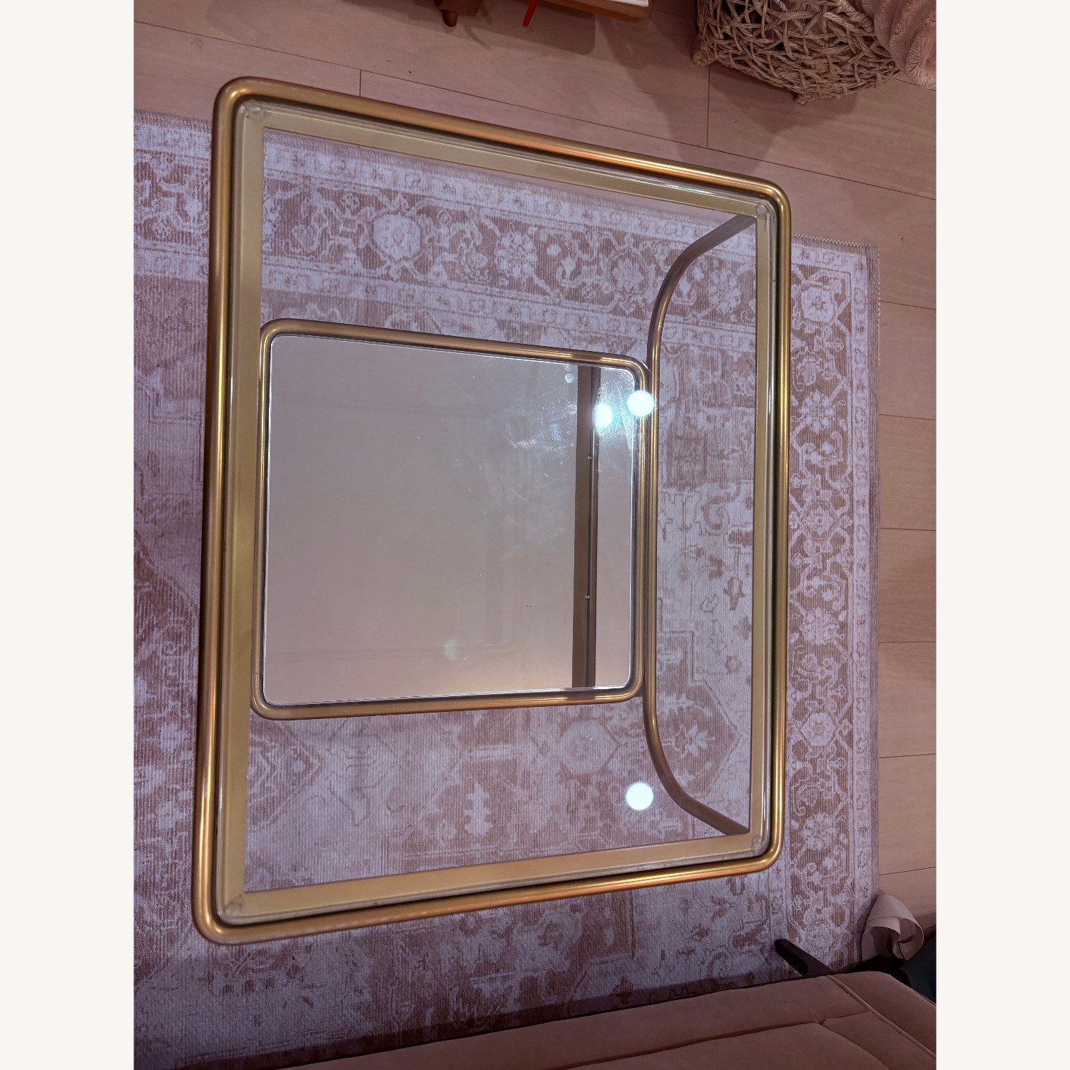 West Elm Curved Terrace Nightstand Side Table - image-2