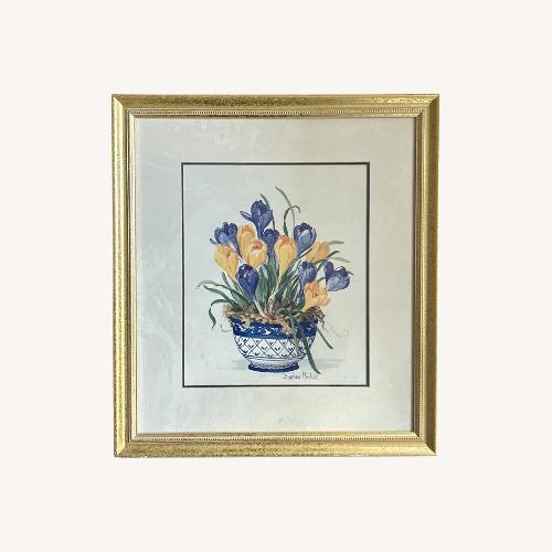 Used Gold Glass Wall Decor for sale on AptDeco