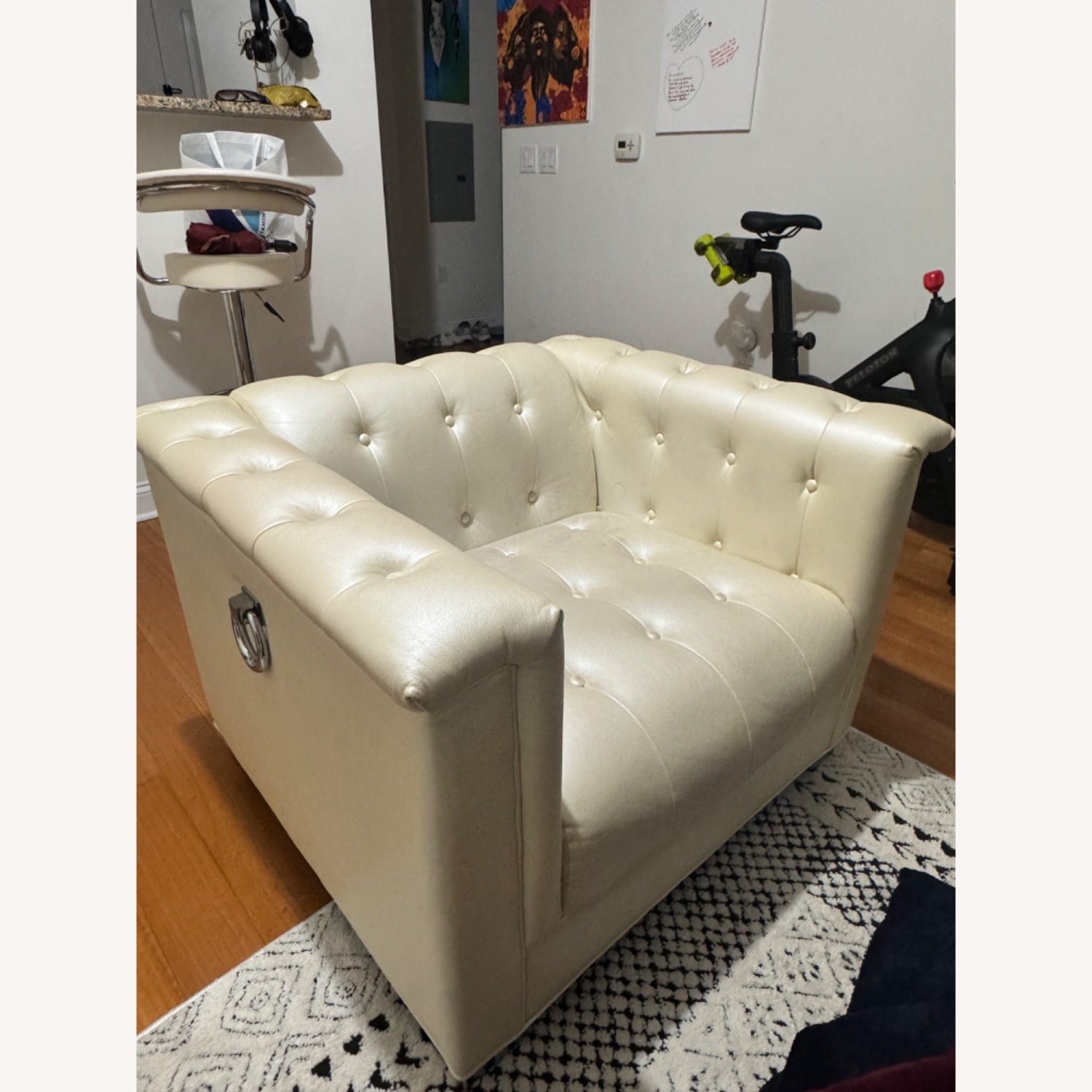 Wildon Home Agnuni Faux Leather Armchair - image-2