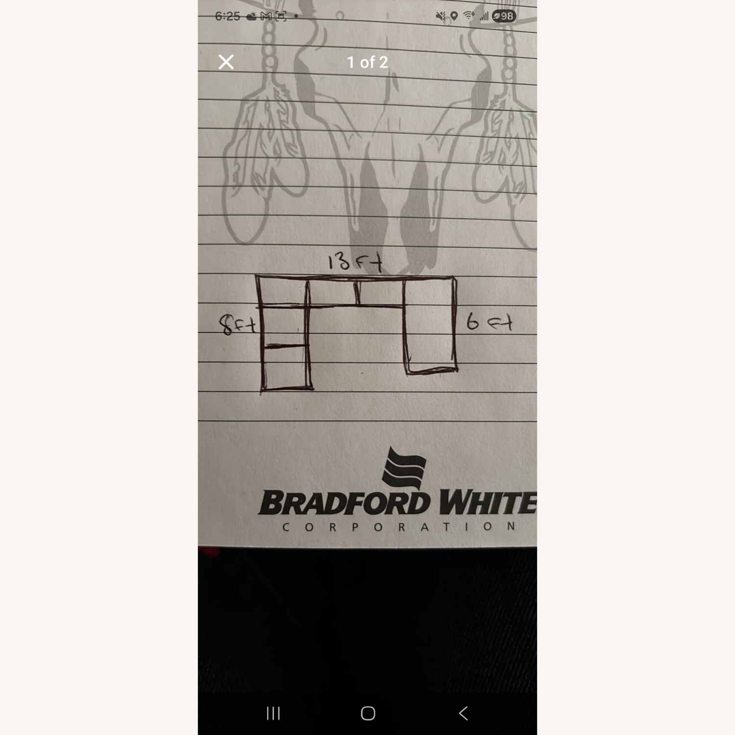 Light Gray Fabric 3+ Piece Sectional - image-3