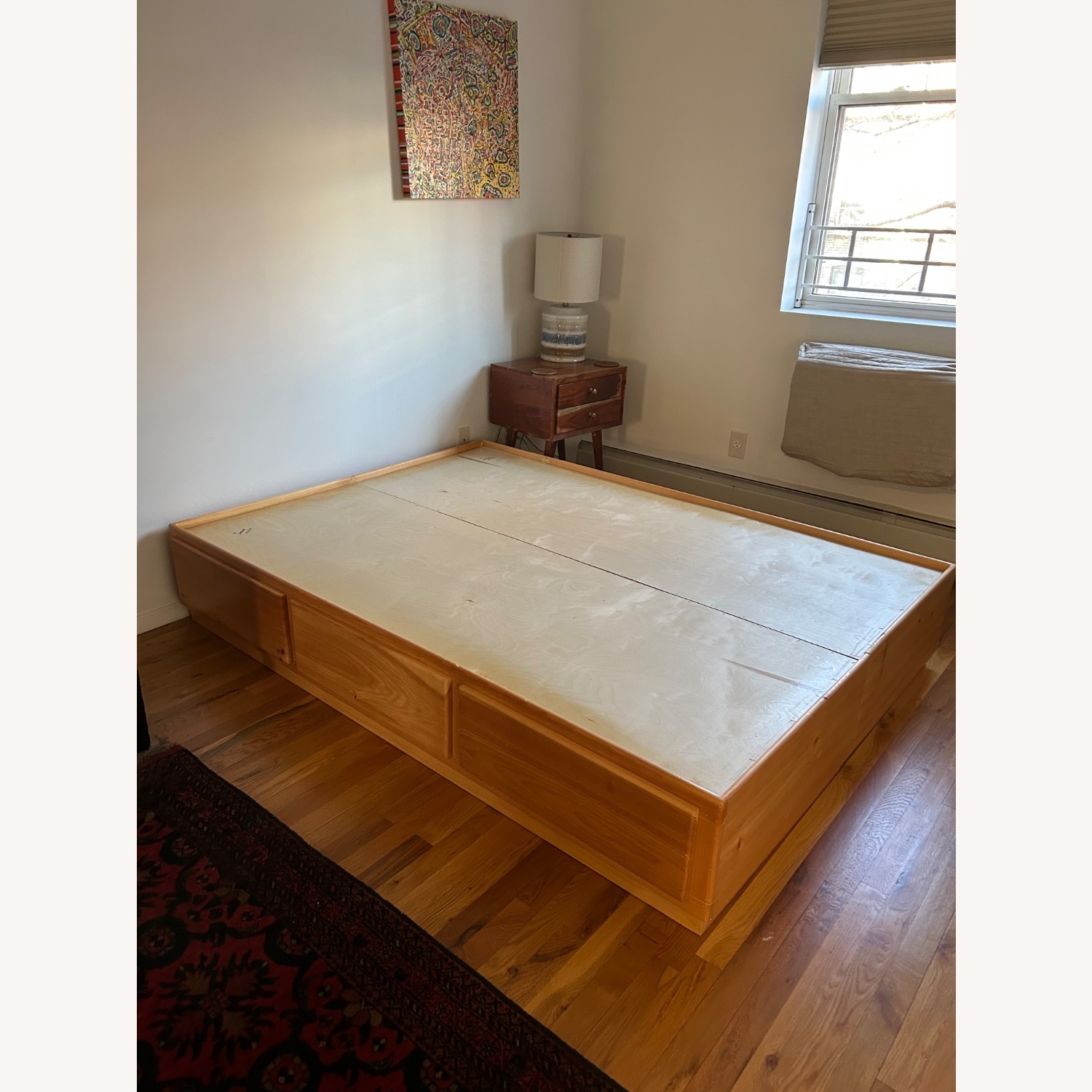 Solid Wood Captain’s Bed - image-1