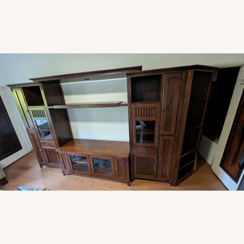 Used American Signature Furniture Entertainment Ctr for sale on AptDeco