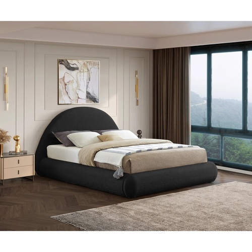 Used Black Bed Frame with Slats for sale on AptDeco