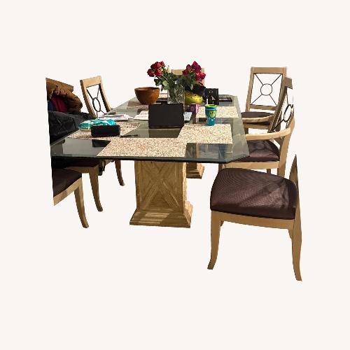 Used Drexel Heritage Natural Wood Dining Sets for sale on AptDeco