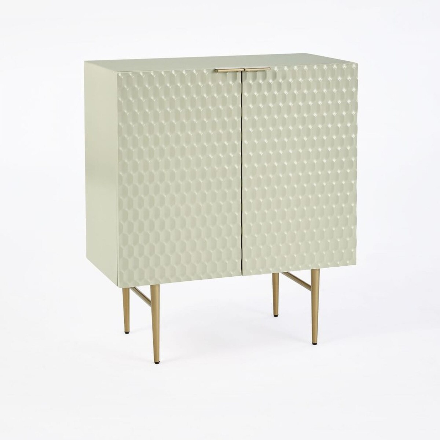 West Elm Audrey Cabinet Parchment - image-0