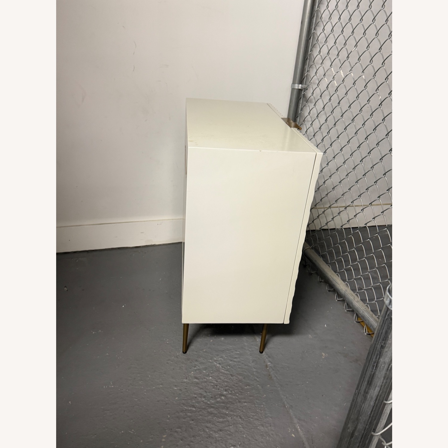 West Elm Audrey Cabinet Parchment - image-4