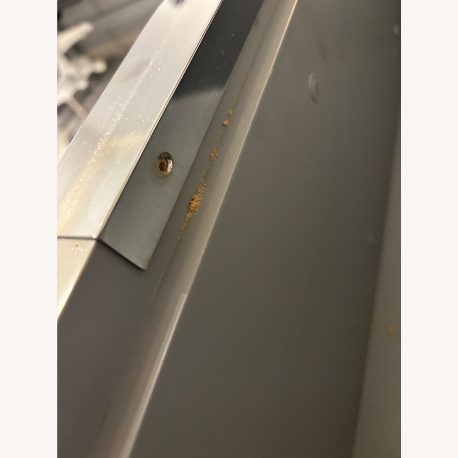 Dark Gray Wood Dresser - image-5