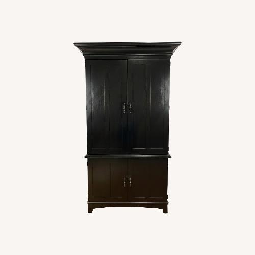 Used Sauder Computer Armoire with Pullout Desk for sale on AptDeco