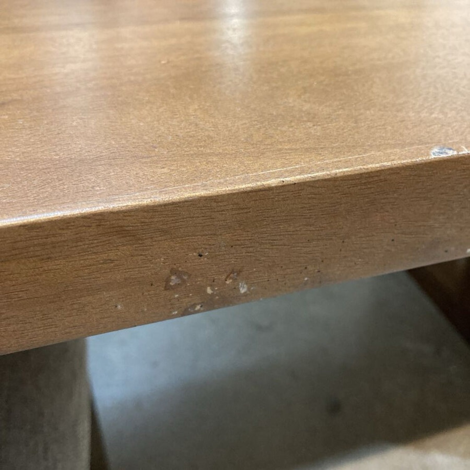 Grier Solid Wood W Cane Accented Base Table - image-10